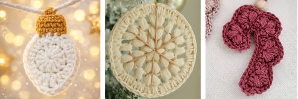 Picture for: Crochet Christmas Ornaments, Ages 15+