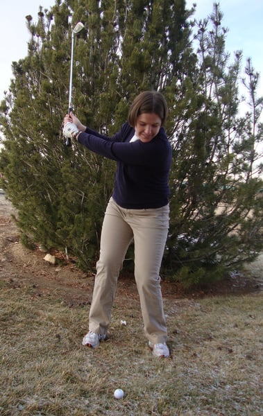 aids, driving range, full swing, game, patient guidance, range balls, tees
