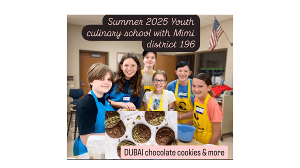 Picture for: Culinary School with Mimi (ages 11-15)
