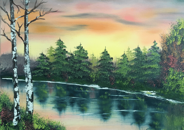 Course Bob Ross Method of Oil Painting image 1