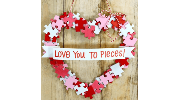 Course Love You To Pieces Wreath image 1