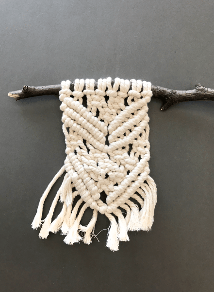 Course Macrame Mini Wall Hanging image 1