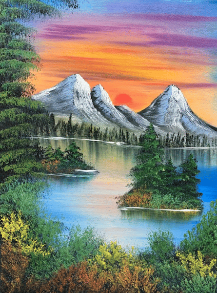 Course Bob Ross Method of Oil Painting image 1