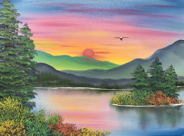 Course Bob Ross Method of Oil Painting image 3