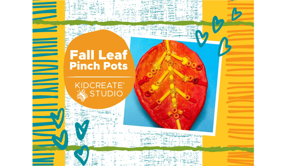 Picture for Fall Leaf Pinch Pots (ages 4-9)
