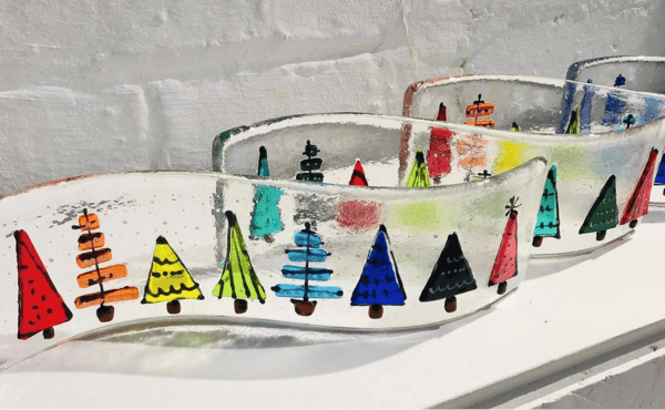 Course Fused Glass Catch the Wave Mold image 1