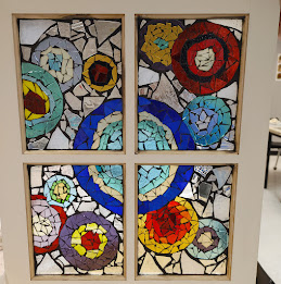 Course Glass Mosaic Window or Table Lamp image 1
