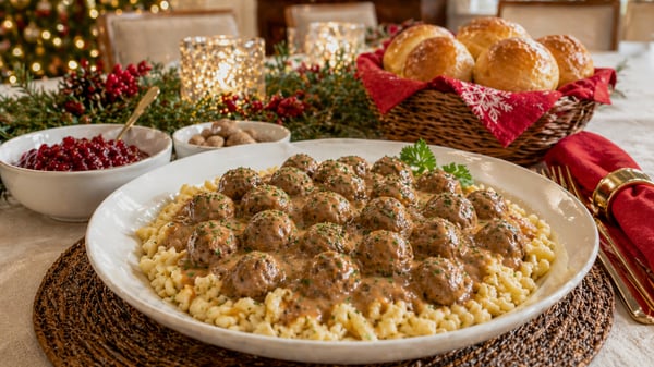 Picture for: Swedish Meatballs & Spaetzle