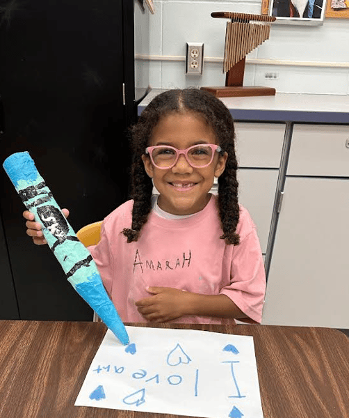 Course Giant Paper Mache Crayons image 1