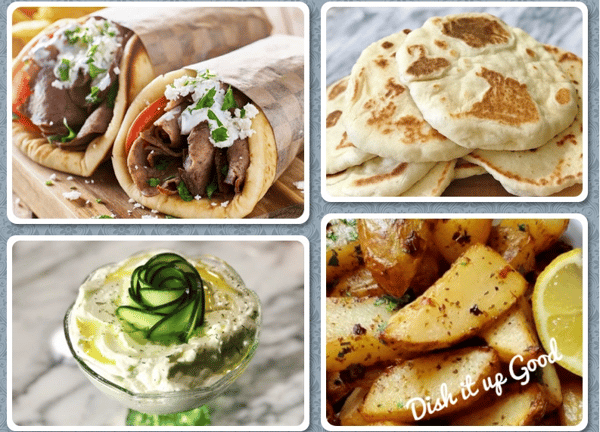 Image for Mediterranean Chicken Gyro Meal