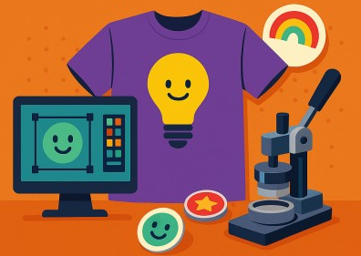 Picture for: Merch Lab: T-Shirts, Stickers, Buttons
