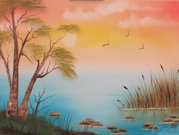 Course Bob Ross Painting image 1