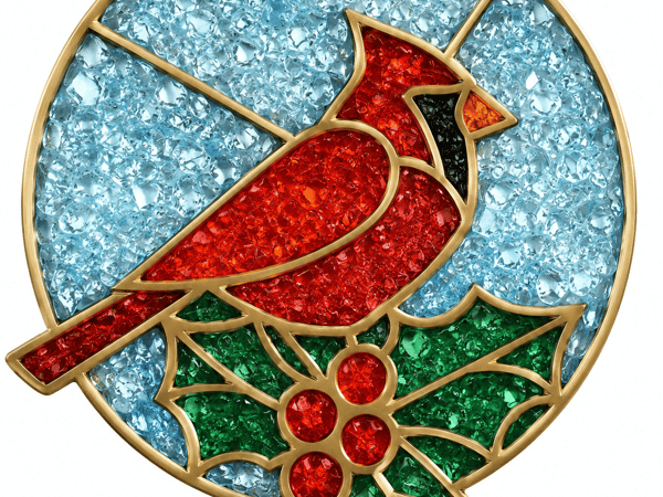 Course Crushed Glass Sun Catcher image 3