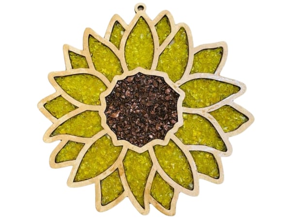 Image for Crushed Glass Sun Catcher