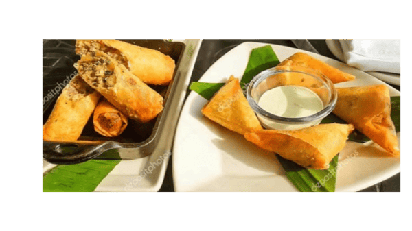 Picture for: Egg Rolls and Samosas
