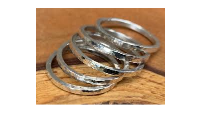 Image for Silversmithing:  Fused Silver Rings