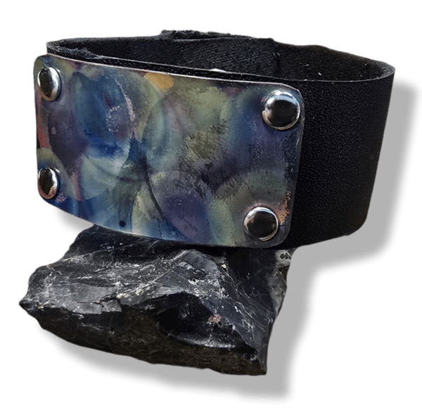 Course Silversmithing: Flame Painted Copper Cuff image 2