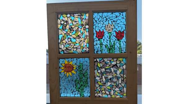 Course Mosaic Masterpiece:  Window or Table Lamp image 1