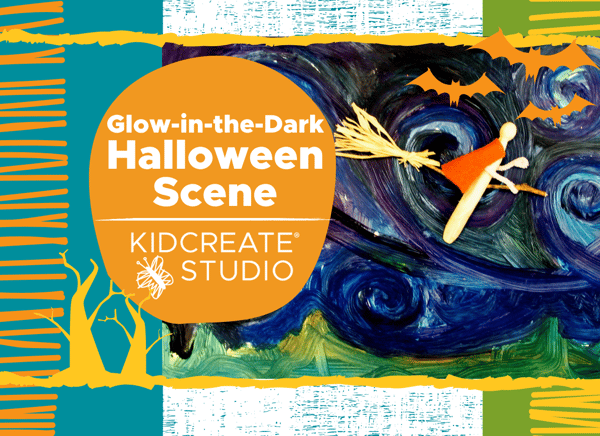 Picture for: Glow-In-The-Dark Halloween Scene