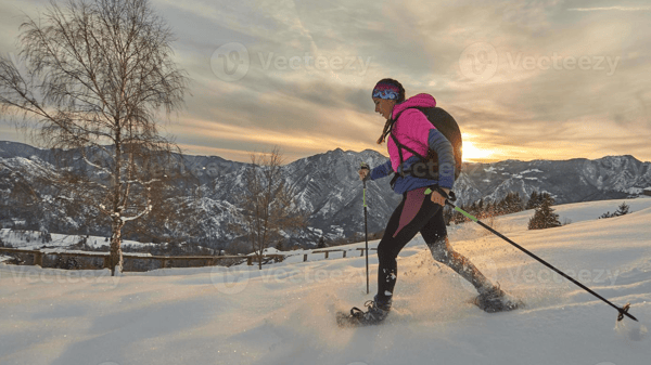Course Sunset Snowshoe Hike image 1