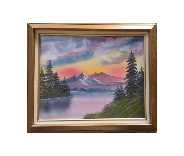 Picture for: Bob Ross Oil Painting Paint It & Take It Class - Sunset Aglow