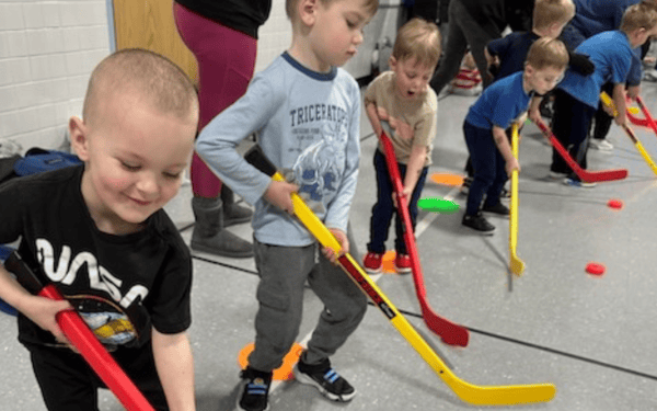 Tykes Floor Hockey Camp with Dash Sports