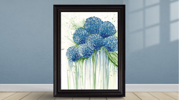 Course Alcohol Ink: Exquisite Hydrangeas image 1