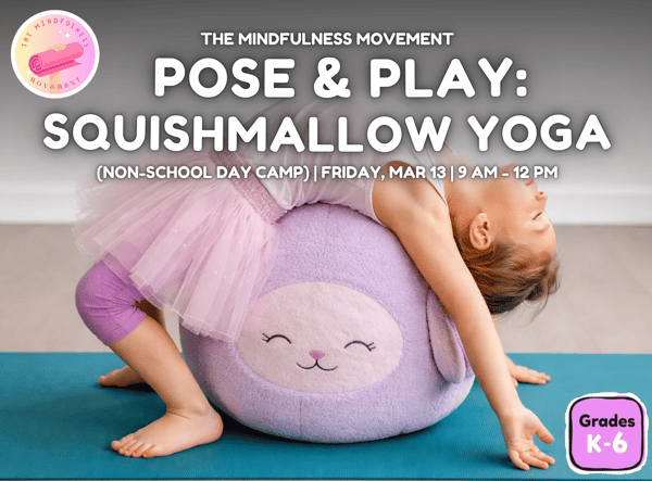 Course Pose & Play: Squishmallow Yoga with The Mindfulness Movement image 1