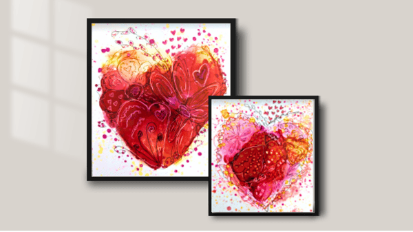 Picture for: Alcohol Ink - Hearts and Doodles