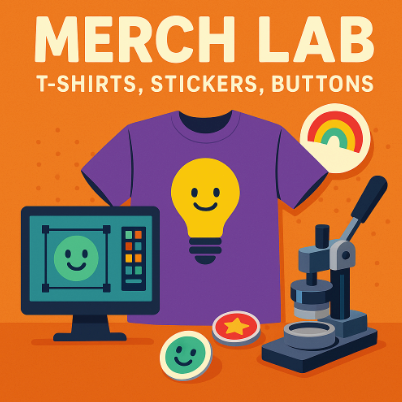 Picture for: Merch Lab: T-Shirts, Stickers, & Buttons with COR Robotics