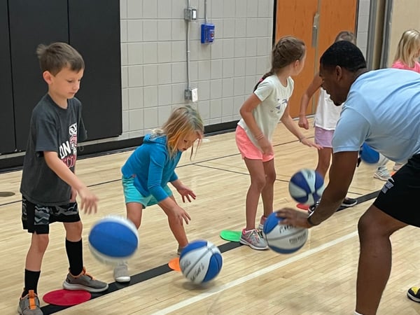 Tykes Basketball Camp with Dash Sports