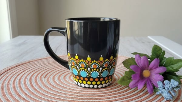 Picture for Mandala Art on Coffee Mug