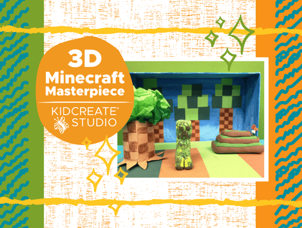 Picture for: 3D Minecraft Masterpiece with Kidcreate Studio
