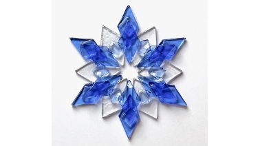 Course Classic Fused Glass Snowflake OR Masterful Magnets image 1