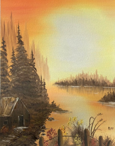 Image for Yellow Sky: Easy Bob Ross Oil Painting - with Henry Jay Rupp