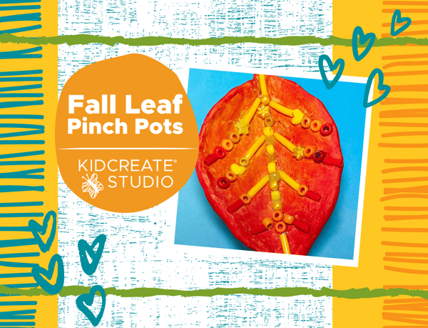 Picture for: Fall Leaf Pinch Pots with Kidcreate Studio