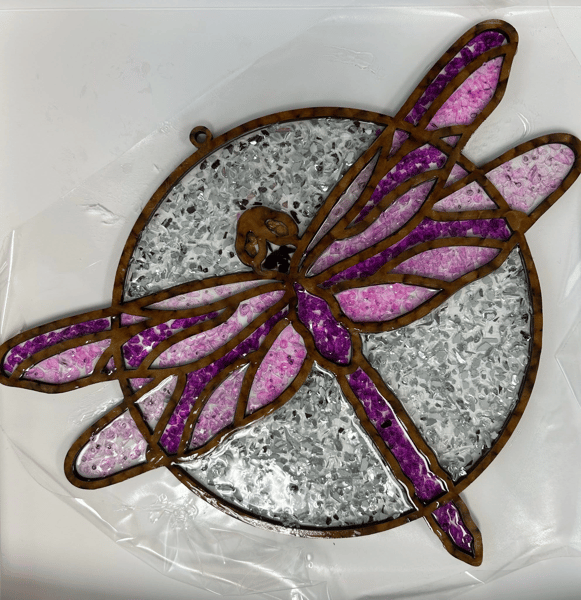 Picture for Crushed Glass Suncatcher