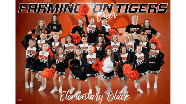 Course Competition Cheerleading – ELEMENTARY BLACK TEAM 2025-2026 image 1