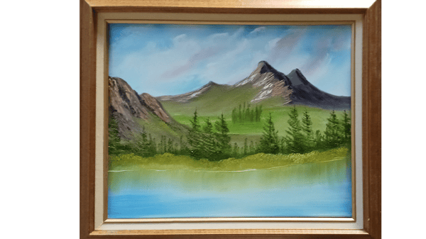 Picture for: Bob Ross Landscape Oil Painting