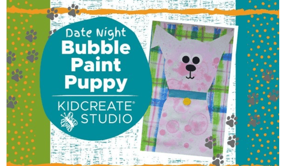 Picture for: Bubble Paint Puppy with Kidcreate Studio