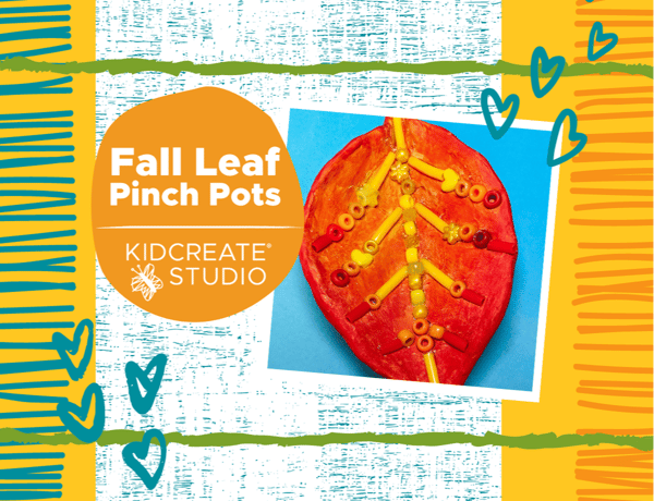 Picture for: Fall Leaf Pinch Pots with Kidcreate Studio