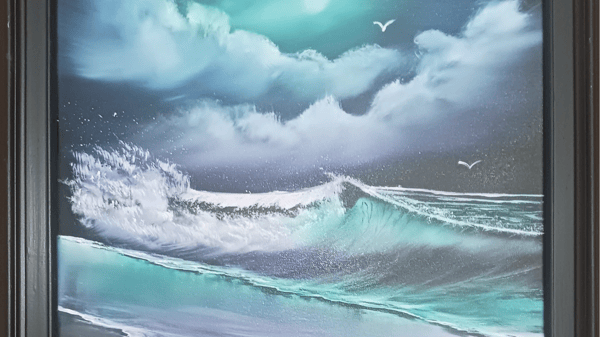 Picture for: Bob Ross Landscape Oil Painting