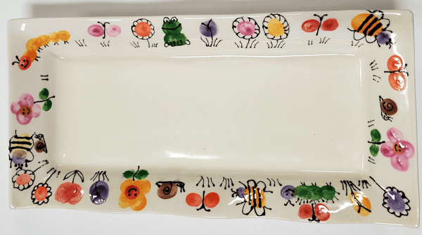Course Artistic Me: Fingerprint Platter (Grades 2-7) image 1