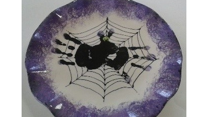 Course Artistic Me: Silly Spider Plate image 1