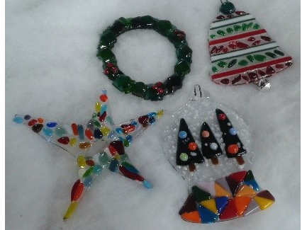 Course Artistic Me: Fused Glass Ornaments image 1