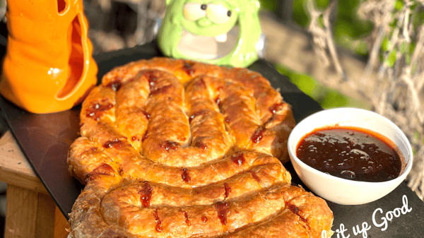 Picture for: Ghoulish Stuffed Pastry & Pumpkin -Chocolate Chip Muffins