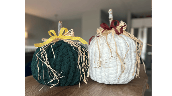 Picture for: Hand Knit Chunky Pillow - Pumpkin