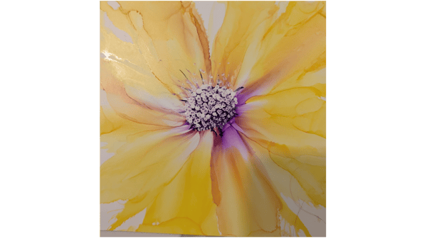 Picture for: Alcohol Ink Flowers - Using Canned Air