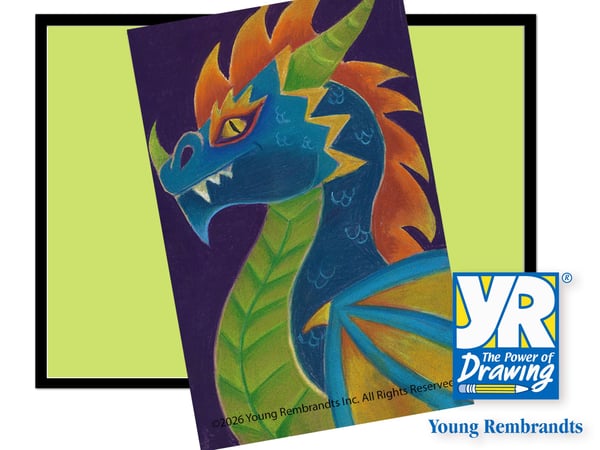 Picture for: Drawing - Fiery Dragons Grades K-5