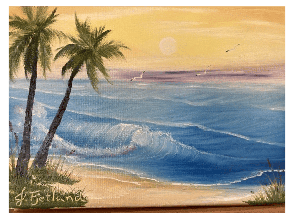 Picture for Bob Ross “Wet-on-Wet” Oil Painting